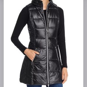 Anorak Packable Long Down Puffer Vest